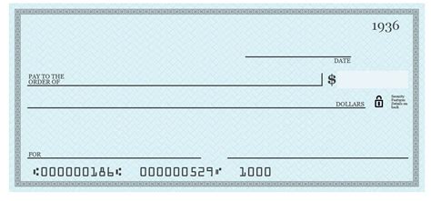 blank cheque template word.